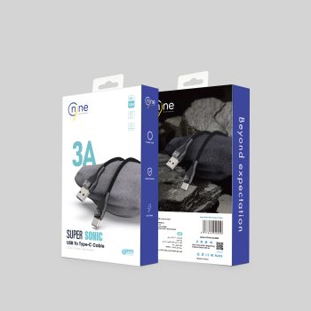 Nine Super sonic Black datacable USB-C 3A