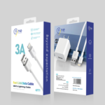 Nine Fastlink White datacable USB-L 3A