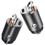 NINE CAR CHARGER A + C30W FAST CHARGE (SINGLE CHANNEL)