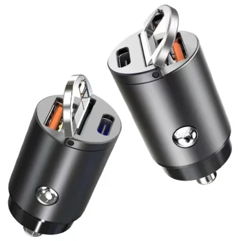 NINE CAR CHARGER A + C30W FAST CHARGE (SINGLE CHANNEL)