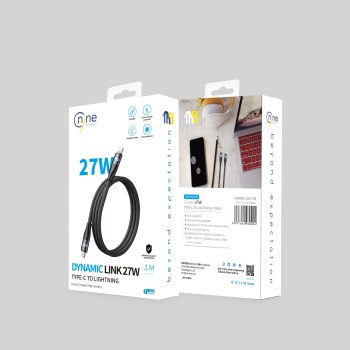 NINE CABLE   DYNAMIC LINK  27 W TYPE C  TO LIGHTBING