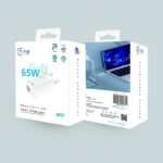 NINE USB WALL CHARGER  NEXUS POWER TWO PORT  ( PD- USBA ) 65W UK