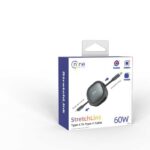 NINE DATA CABLE SL2-CC-60W USB-C TO USB-C STRETCHLINK CABLE