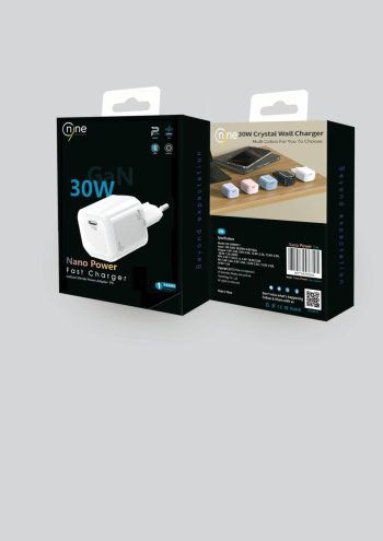 NINE USB WALL CHARGER NANO POWER SINGLE PORT     ( PD) 30 W EU