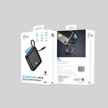 NINE POWER BANK NEXCHARGE MP350 10000MAH 35W